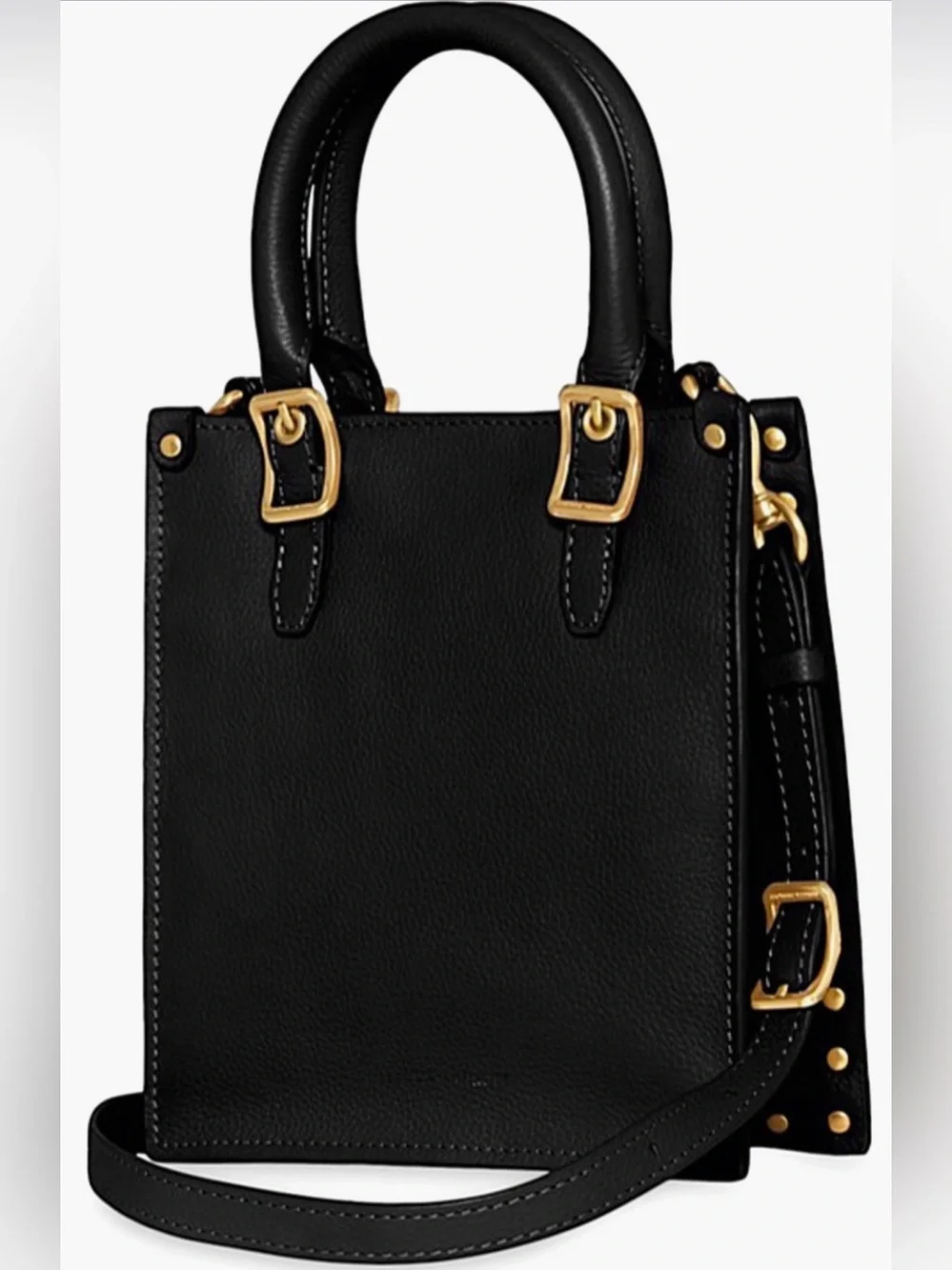 Rebecca Minkoff Mini Studded Leather Tote - Picture 2 of 3